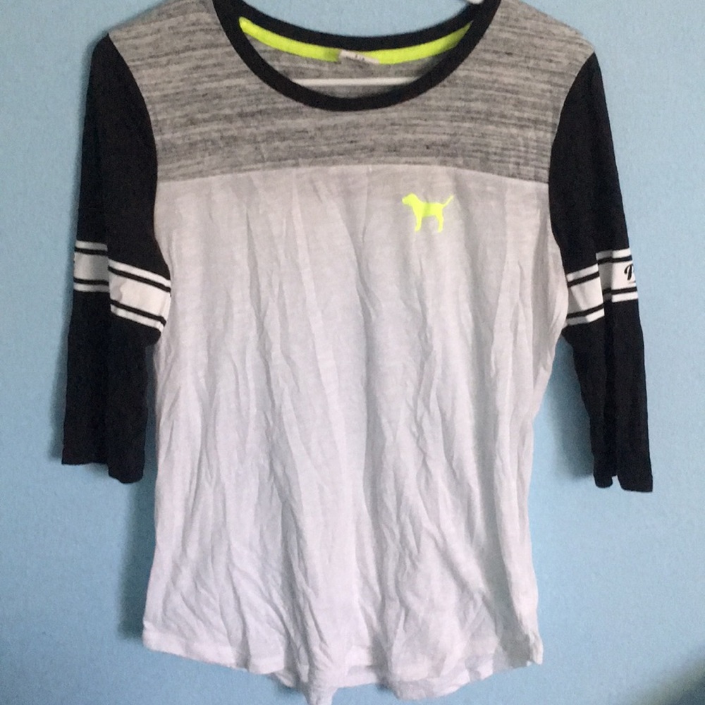 Victoria’s Secret Pink 3/4 sleeve tee-shirt